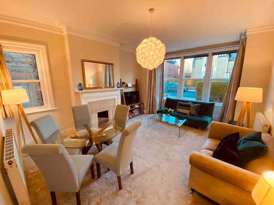 Garden Apartment, Central Harrogate With Parking Eksteriør bilde